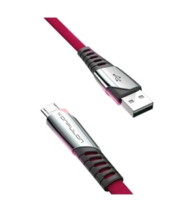 Konfulon DC16 Micro USB Kablo 1M 2.4A - Kırmızı