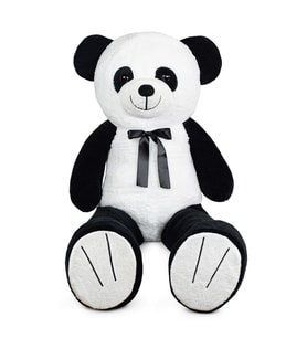 MAVİMSİ  Papyonlu Panda (%100 YERLİ (Siyah - Beyaz)