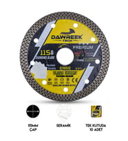 115mm Premium Sürekli Çember Pro Elmas Testere Seramik