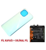 Tkgz Xiaomi Mİ 11 Arka Kapak Batarya Pil Kapağı + PİL (CAM) MAVİ