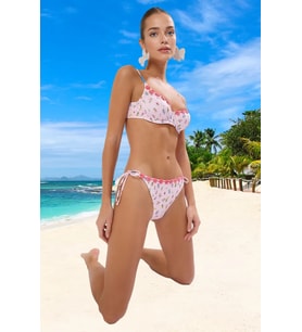 Modern Desenli Bikini Takımı Ergonomik Kesim Premium Kalite Özel Tasarım Hızlı Kuruyan