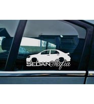 Corolla S  XRS  Kelebek Cam Araba oto Sticker 19 cm 2 Adet