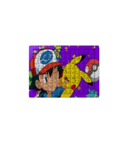Ghostbastır Design Pokemon Pikachu 99 Parça Ayaklı Puzzle – Dekoratif Çocuk Yapbozu 075