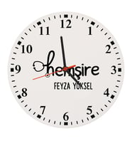 Kişiye Özel Hemşire Tasarımlı Duvar Saati