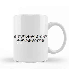Stranger Friends Kupa Bardak Porselen