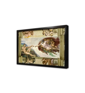 Sistine Chapel Çerçeveli Mdf Tablo