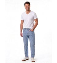 TİŞÖRT V YAKA REGULAR FIT %100 PAMUK COMPACK PENYE JANTİ JOYT22002