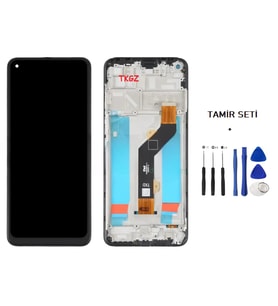 İnfinix HOT 10 Uyumlu Lcd Ekran Dokunmatik Servis ÇITALI FULL + TAMİR SETİ