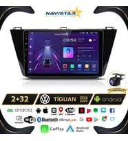 Vw Tiguan 2+32 GB Kablosuz Carplay 2016-2020 Android 13 Navigasyon Multimedya Sistemi