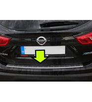 QASHQAİ ARKA TAMPON EŞİĞİ KROM 2014 2015 2016 2017 2018 2019 2020