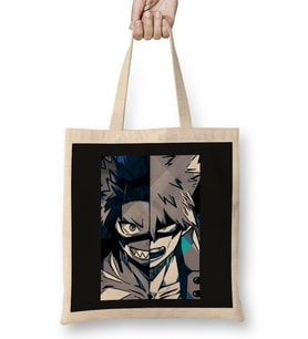Bakugo And Kirishima My Hero Academia Bez Çanta Uzun Saplı