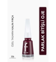 Nail Enamel Yüksek Pigmentli & Parlak Bitişli Oje Fne-306 Lost In Bordeaux (Bordo)