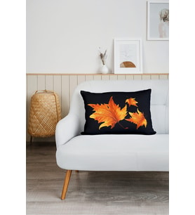 Özel Seri Çift Yön Dijital Baskılı Dekoratif Dikdörtgen Kırlent Kılıfı Yastık Kılıfı 50x30cm
