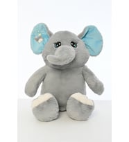 Pufu Toys 70 CM BÜYÜK KULAKLI FİL PELUŞ UYKU ARKADAŞI (Mavi)