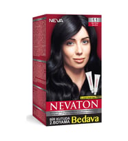Nevaton Saç Boyası Seti 1.1 Mavi Siyah