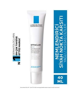 La Roche Posay Effaclar K + Siyah Nokta Görünümü Karşıtı Sebum Düzenleyici Yağlı Ciltler İçin Bakım Kremi 40 ml