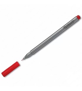 FABER CASTELL GRİP FİNEPEN 0.4mm. LAL KIRMIZI