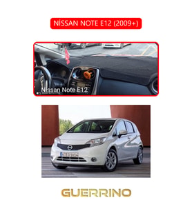 NİSSAN NOTE E12 2009+TORPİDO KORUMA HALISI KIRMIZI KENAR