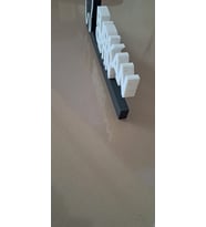 Alpaxa 3D Diş Hekimlerine Özel Kişiselleştirilebilir İsimlik (Beyaz-Siyah)