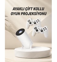 Taşınabilir Android Projeksiyon Ayaklı Çift Kollu 4K Çözünürlüklü Sinema Projeksiyonu