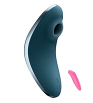 Vulva Lover 1 Blue  Emiş Yapabilen 2 Motorlu Air Pulse Ve Titreşimli Vibratör+Vibratör