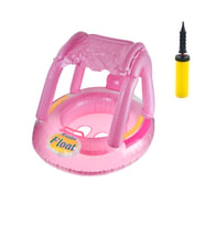 Çocuk Gölgeliği Deniz Havuz Gölgeliği 72*22 Cm Yaş Pembe Pompa Set