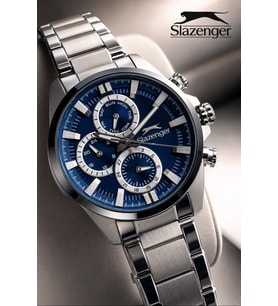 Slazenger 2 Yıl Garantili İç Fonksiyonları Aktif 10 Atm Suya Dayanıklı Erkek Kol Saati FG.ESL002.E2