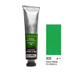 Bigpoint Yağlı Boya 45 ml Green Middle 505 x 6 Adet