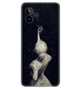 General Mobile GM 24 Pro Kılıf Resimli Desenli Baskılı Silikon Star Woman 1332