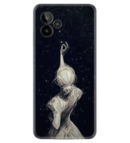 General Mobile GM 24 Pro Kılıf Resimli Desenli Baskılı Silikon Star Woman 1332