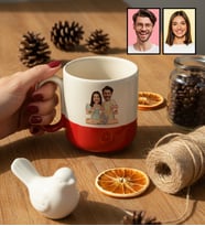 Kişiye Özel Karikatür Yemek Yapan Romantik Çift Kupa Bardak Pro Sevgililer Günü Hediyesi