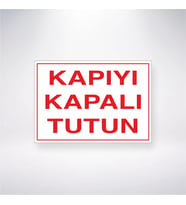 Kapıyı Kapalı Tutun