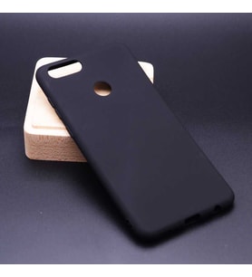 Huawei Honor 7X Kılıf Soft Mat Premier Case (Siyah)