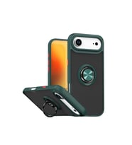 İphone 17 Air Montreal Yüzüklü Kapak - Yeşil