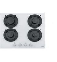 FRANKE MARIS FHMF 604 4GC WH Beyaz Cam Ocak (Siyah)