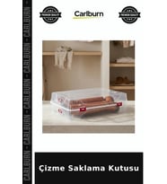 Özel Üretim Düzenleyici Şeffaf Plastik Dolap İçi Çizme Saklama Kutusu