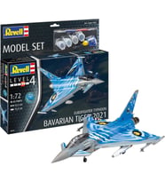 Revell, M.Set Eurofighter Typhoon "Bavarian Tiger 2021", Uçak, Oyuncak (Krem)