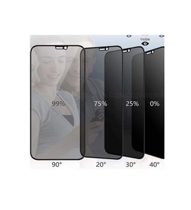 Iphone 11 Privacy Kavisli Hayalet Gizlilik Filitreli Full Ekran Koruyucu