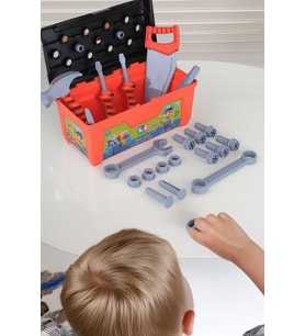 Minikler İçin Eğitici Oyuncak Alet Seti – 25 Parça, STEM Uyumlu Eğitici Oyuncak (Çok Renkli)