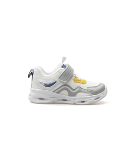 VİCCO Rony Işıklı Erkek Çocuk Sneaker Spor Ayakkabı 25y 346.117 Pe Beyaz (Beyaz)