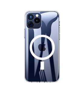 BİKAPAK MAGSAFE AIR IPHONE 12 PRO MAX ŞEFFAF KAPAK (Renksiz)