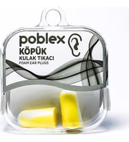Poblex Köpük Kulak Tıkacı 1 Çift (2 Adet) Kutulu