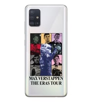 Samsung Galaxy A71 Uyumlu Max Verstappen Tasarımlı Şeffaf Telefon Kılıfı