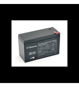 Tescom Combatt, Cbl12-9, 12v 9ah, Bakımsız, Kuru Akü. Ups İçin Uygundur. (100012238)