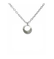 "Moon of My Life" Yazılı Kolye 60 cm Zincirli  Game of Thrones Temalı Romantik Unisex Takı (Gümüş)