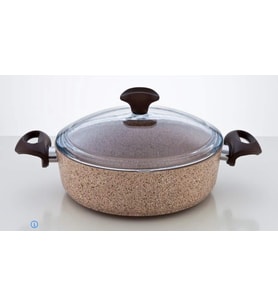 Creamy Granitec 26 cm Kısa Granit Tencere