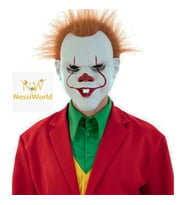 Mey İthalat® Stephen King&amp;#39;s Korkutucu Joker Maske 31x22 cm