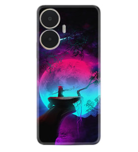 Realme C55 Kılıf Resimli Desenli Silikon Platinium Series Lost Warrior 1840