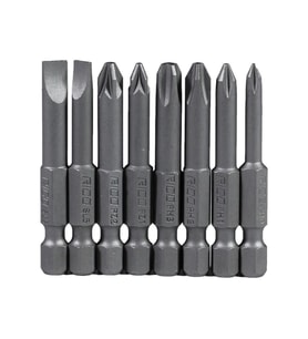 Rico 005-KK1130 Yıldız Düz Bits Uç Seti Ph+Pz+Sl 8 Parça 50 mm