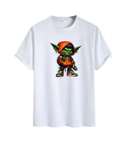 Animasyon Görselli  Unisex (Tshirt) Tişört (Beyaz)